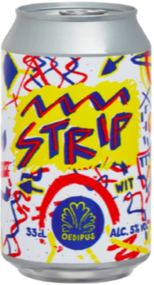 Oedipus Strip witbier blikje van 33cl